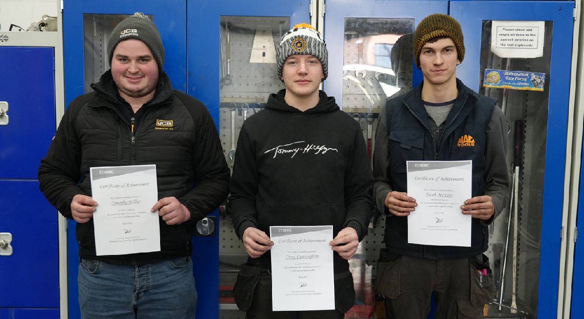 Picture of construction plan maintenance winners